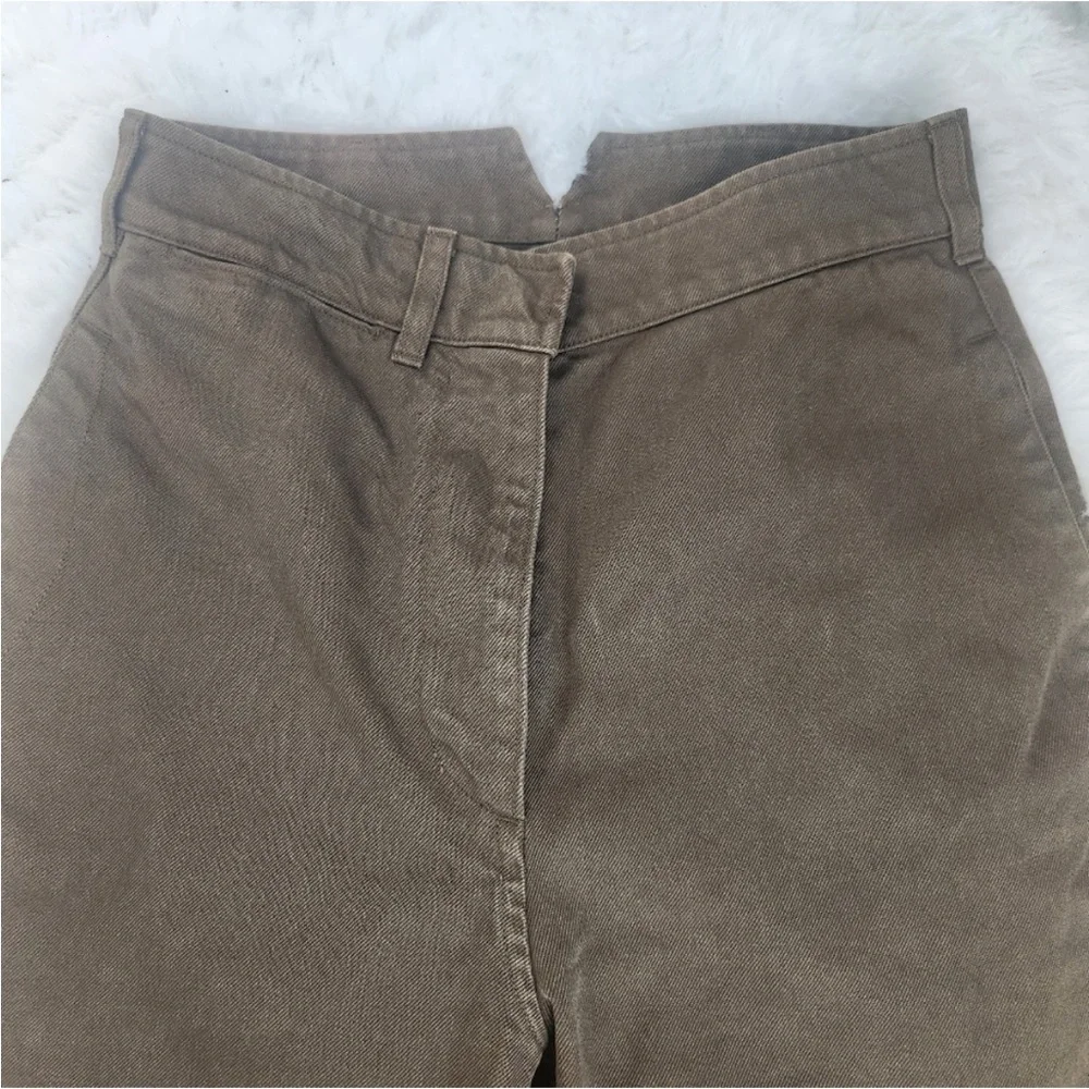 MHL Margaret Howell high-waisted trousers with cinch perfect fit - Picture 3 of 7